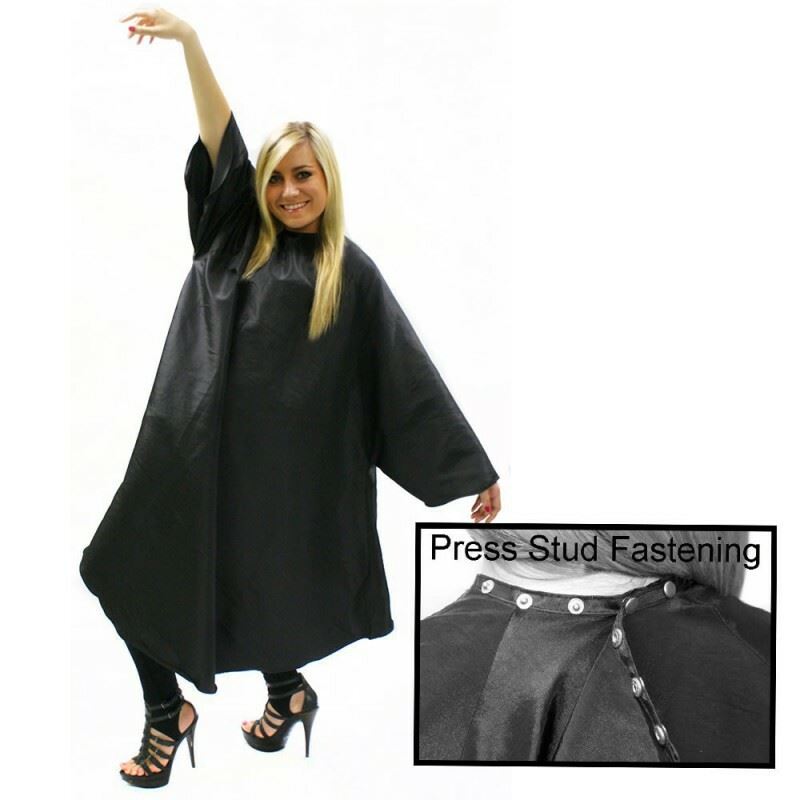 Hairtools Sleeved Gown + Poppers Black 1