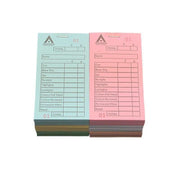 Agenda Check Pads Numbered 1