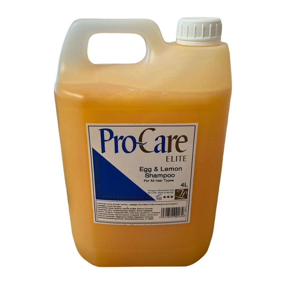 Pro-Care Elite Egg & lemon Shampoo 4L 1