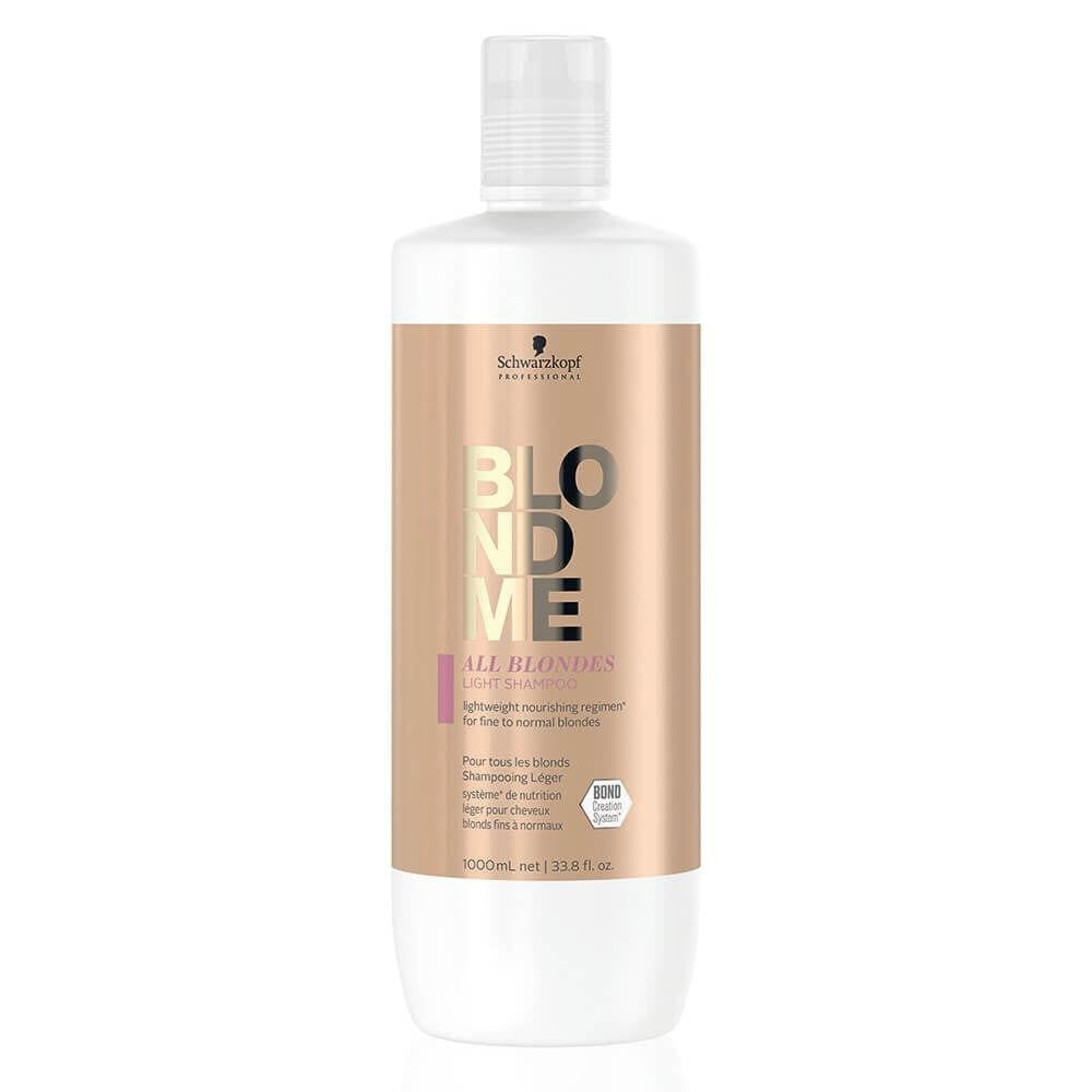 Schwarzkopf Professional BlondMe All Blondes Light Shampoo 1000ml 1