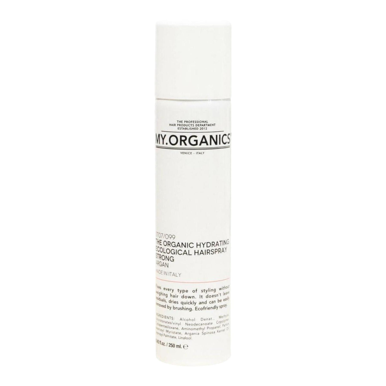 The Organic Hydrating Ecological Hairspray Strong