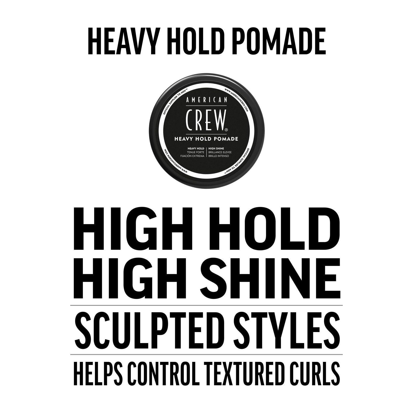 American Crew Heavy Hold Pomade 85g 3