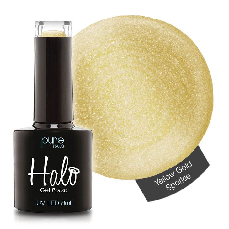 Halo 8ml Yellow Gold Sparkle 1