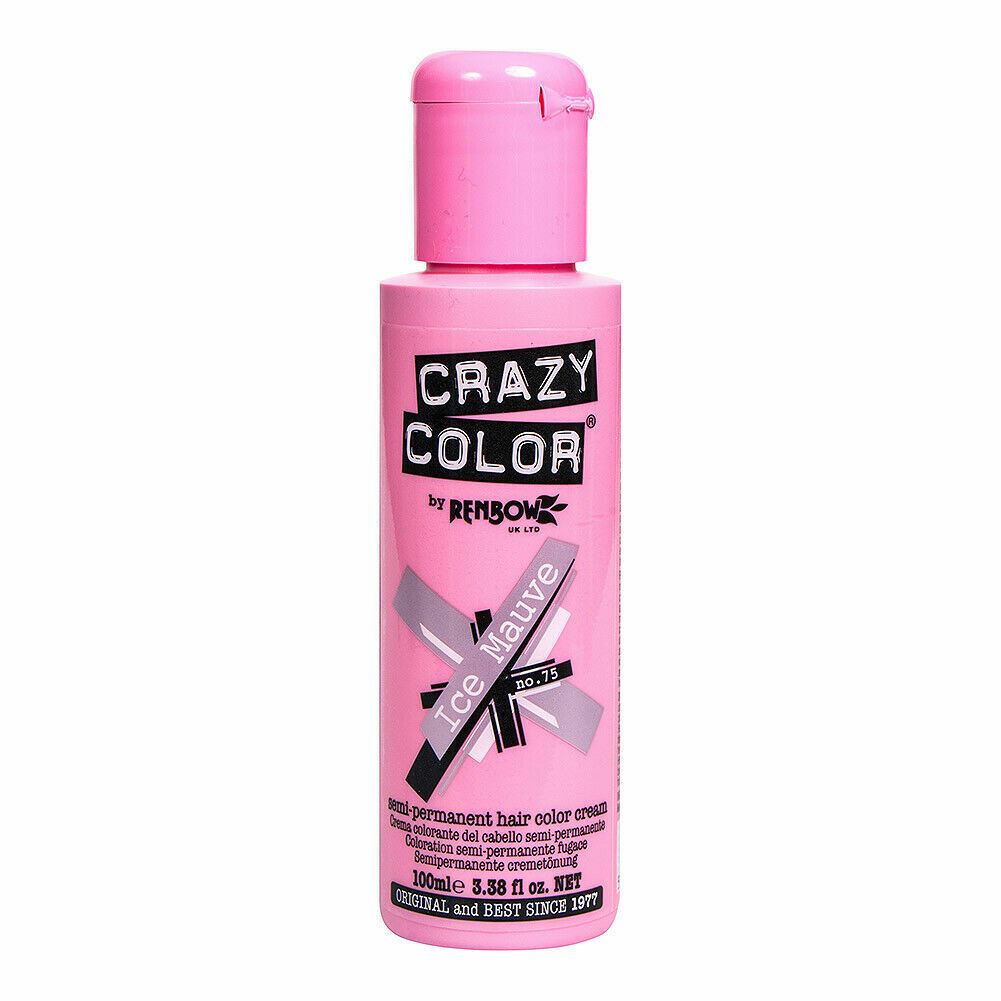 Crazy Colour Ice Mauve 100ml 1