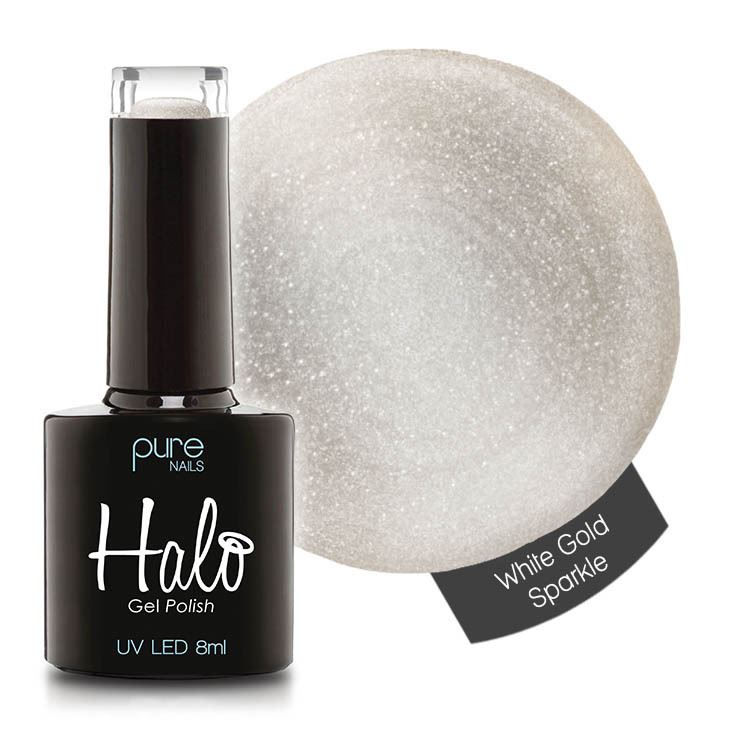 Halo 8ml White Gold Sparkle 1