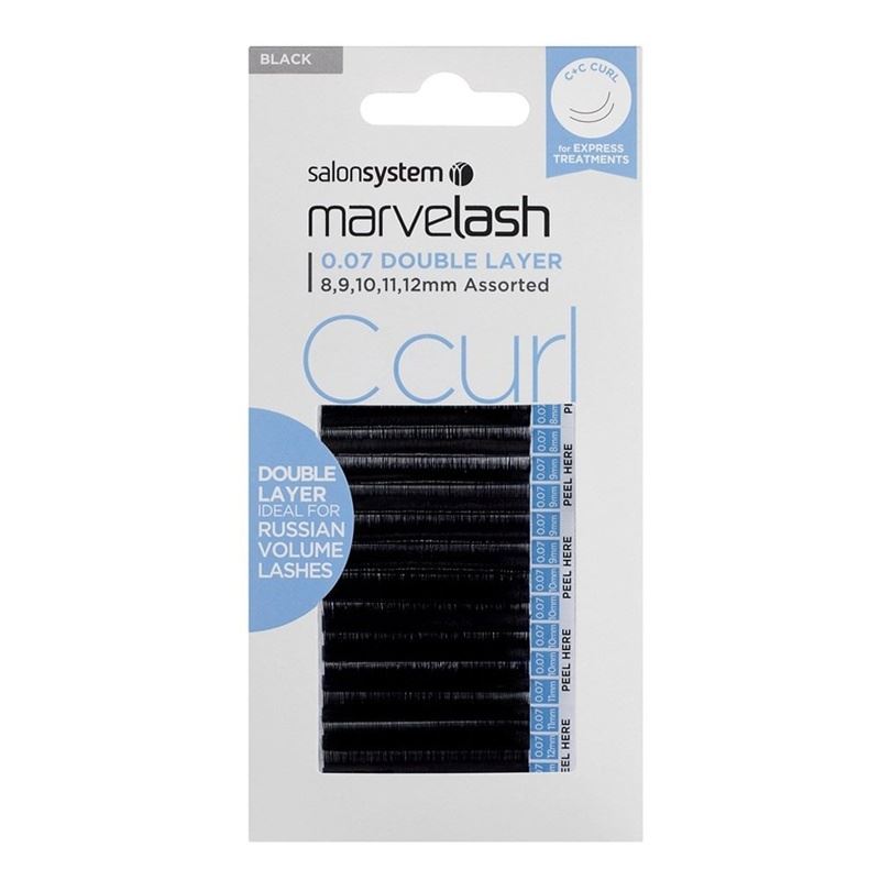 Marvelash C Curl 0.07 Double Layer Assorted 1