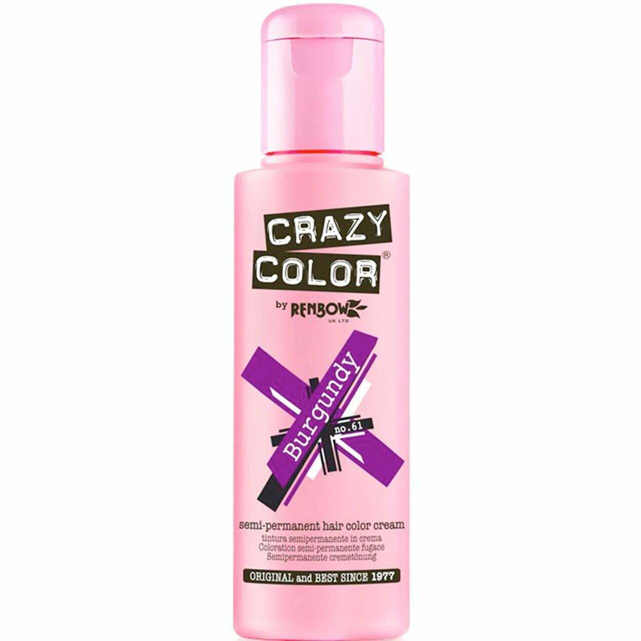 Crazy Colour Burgundy 100ml 1