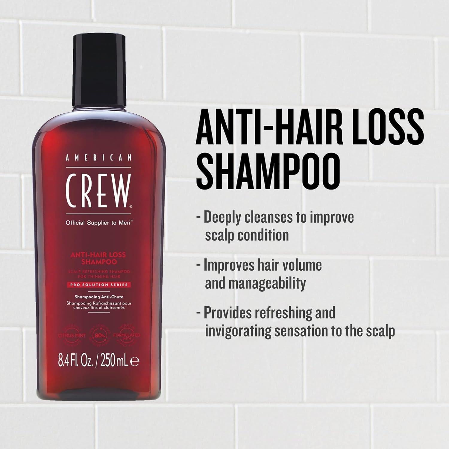 American Crew Anti-Hair Loss Leave-In Treatment 100ml 3