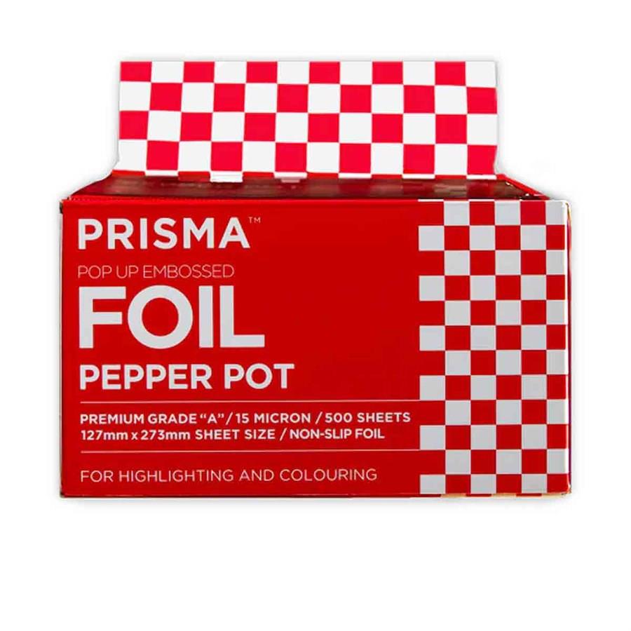 PopUp Embossed Foil - Pepper Pot - Red 1