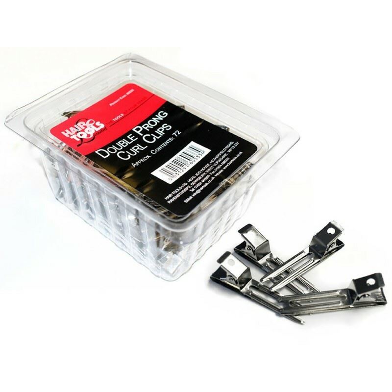 Hairtools Double Prong Curl Clips Box 72 1