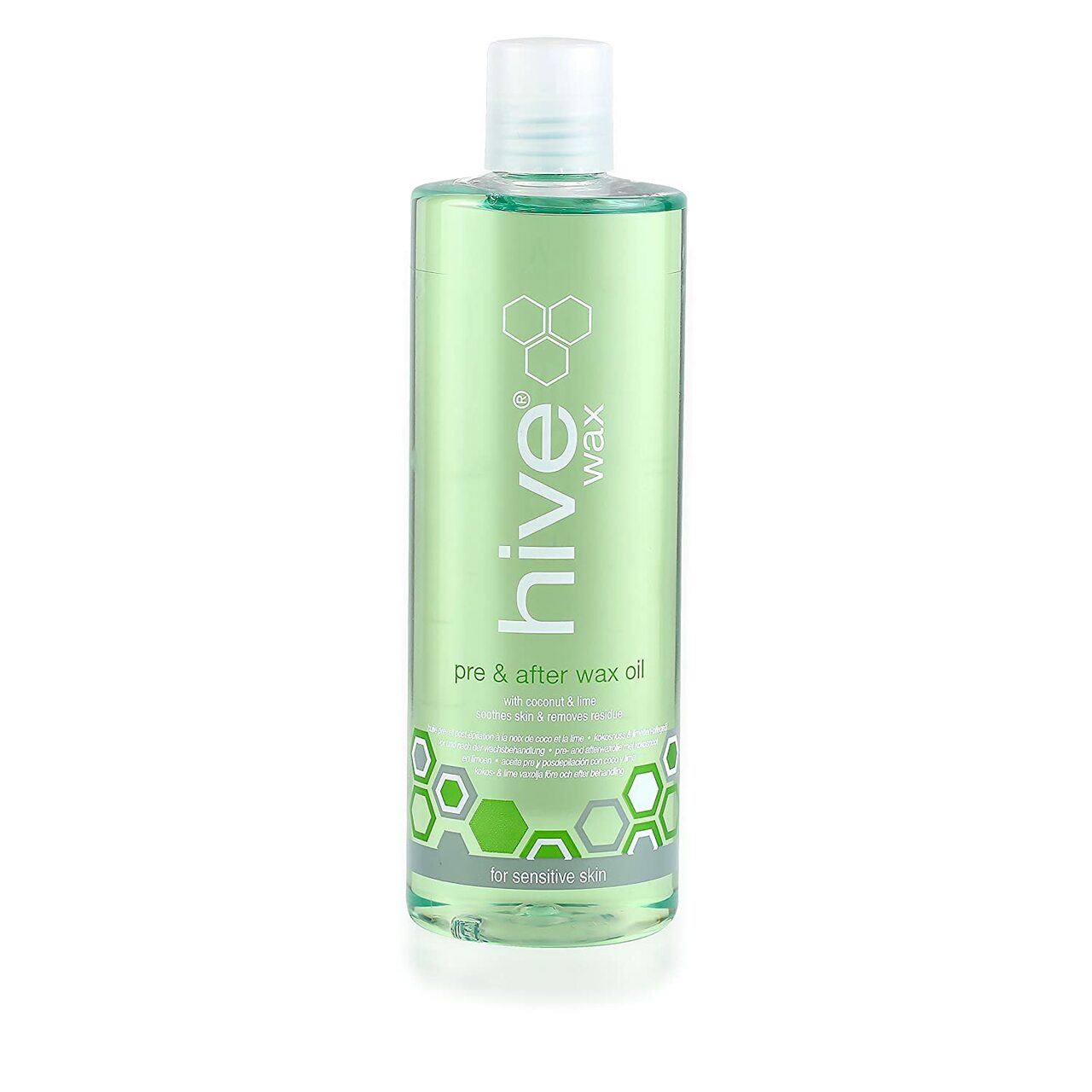 Hive Pre & After Wax Oil Coconut & Lime 400ml 1