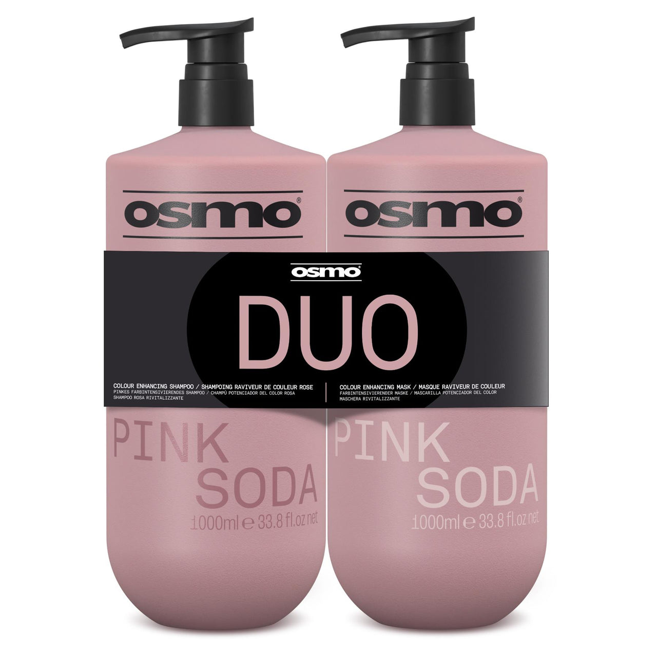 Osmo Pink Soda Shampoo & Mask Duo 1000ml