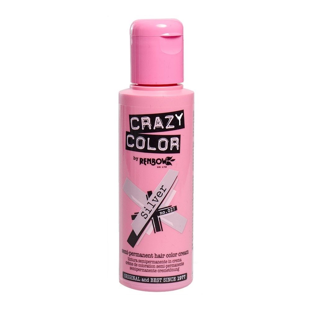 Crazy Colour Silver 100ml 1