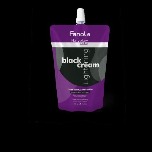 Fanola BLACK LIGHTENING BLEACH CREAM 500 GR 1