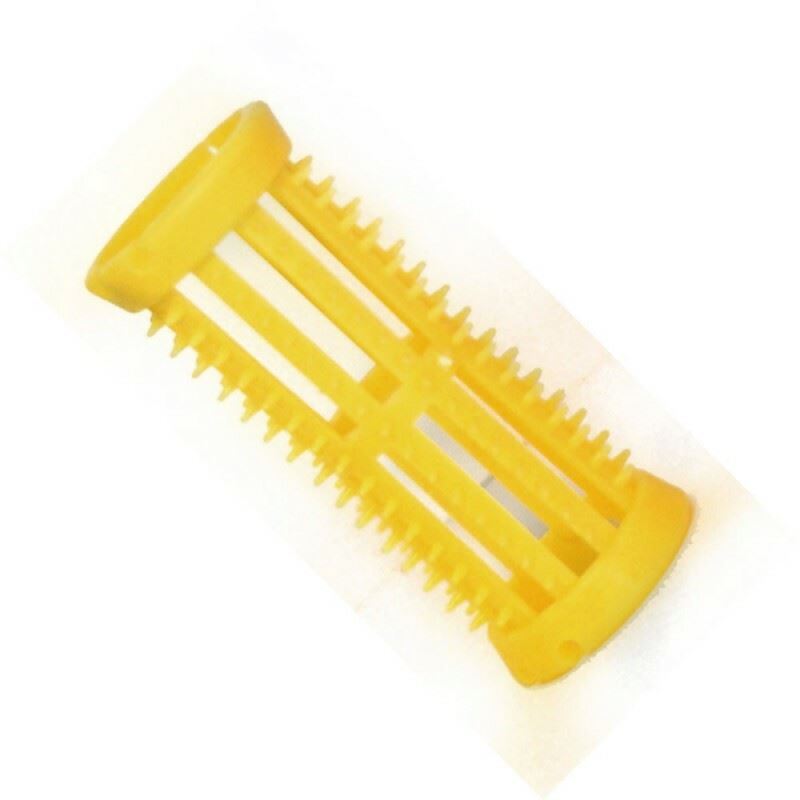 Hairtools Pin Cut Rollers Yellow pk4 1