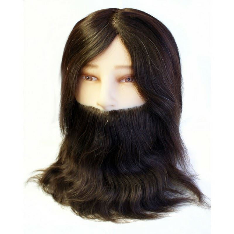 Hairtools Gents Training Head With Beard 1