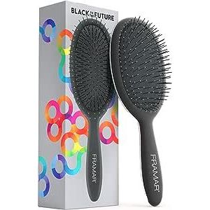 Framar Black To the Future Detangle Brush 1