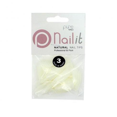 Pure Natural Tips 50s Size 3 1
